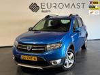 Dacia Sandero 0.9 TCe Stepway Lauréate Navi Airco Cruise Pd, Auto's, Dacia, Voorwielaandrijving, Stof, Gebruikt, Blauw