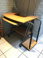 Verrijdbare Computer €10 tafel bureau computermeubel, Huis en Inrichting, Kasten | Computermeubels, 70 tot 120 cm, 40 tot 80 cm