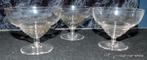 W.J. Rozendaal Kristalunie - ijscoupes "Radio", Antiek en Kunst, Antiek | Glas en Kristal, Ophalen of Verzenden