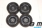 15 inch stalen velgen VW Golf 5 Touran etc 1K0601027C, Auto-onderdelen, Banden en Velgen, Gebruikt, Velg(en)