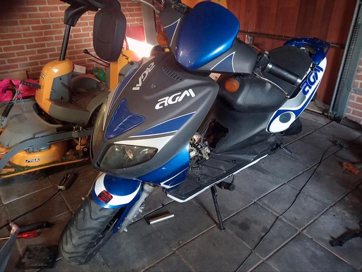 AGM scooter JMSTAR JSD50QT-27, Fietsen en Brommers, Scooters | Overige merken, Gebruikt, Maximaal 45 km/u, Ophalen