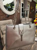 Valentino Divina Zilverkleurige Handtas - Zo Goed Als Nieuw, Ophalen of Verzenden, Zo goed als nieuw, Grijs, Handtas