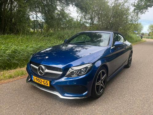 Mercedes-Benz C-Klasse C200 135KW 184PK 9G-TRONIC 2016 Blauw, Auto's, Mercedes-Benz, Particulier, C-Klasse, Benzine, C, Cabriolet