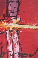 Mooi schilderij in de Herman Brood stijl, Antiek en Kunst, Kunst | Schilderijen | Modern, Ophalen of Verzenden
