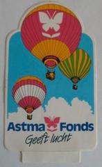 Sticker - Astma Fonds, Ophalen of Verzenden, Zo goed als nieuw, Overige typen