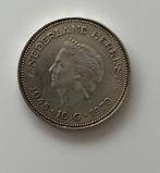 Zilveren 10 gulden munt, Postzegels en Munten, Munten | Nederland, Ophalen of Verzenden, Koningin Juliana, 10 gulden, Losse munt