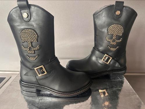 Kinderlaarzen maat 28 philipp plein origineel en nieuw!, Kinderen en Baby's, Kinderkleding | Schoenen en Sokken, Nieuw, Meisje
