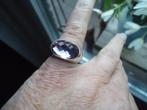 mooie echt zilveren ring met paarse geslepen steen esprit, Sieraden, Tassen en Uiterlijk, Ringen, Met kristal, Gebruikt, Ophalen of Verzenden