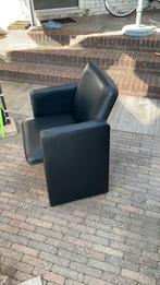 4 eetkamer stoelen met wielen,  modern strak, Huis en Inrichting, Ophalen, Gebruikt