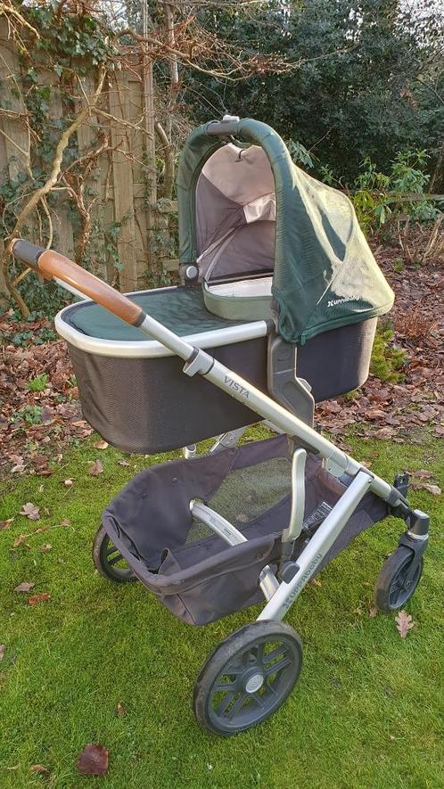 Vista Uppababy kinderwagen Emmett groen, Kinderen en Baby's, Kinderwagens en Combinaties, Gebruikt, Combiwagen, Overige merken