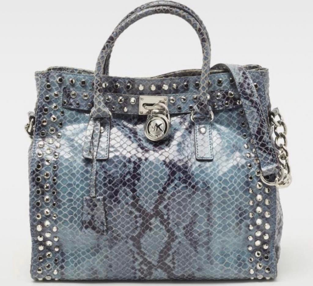 Michael Kors tas, Sieraden, Tassen en Uiterlijk, Tassen | Damestassen, Ophalen of Verzenden, Nieuw, Blauw, Handtas