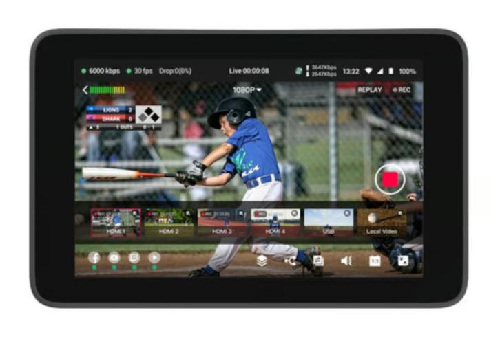 YoloLiv YoloBox Ultra 4K live streaming + NDI Licentie, Audio, Tv en Foto, Professionele Audio-, Tv- en Video-apparatuur, Zo goed als nieuw