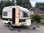 Retro Kip caravan – compleet met voortent en inboedel, 70 kg, Treinzit, Tot en met 3, Particulier