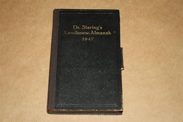 Dr. Staring's Nederlandsche Landbouw-Almanak 1947 beschikbaar voor biedingen