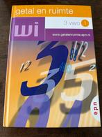 Getal en Ruimte - 3 Vwo deel 1 (wiskunde), Ophalen, Zo goed als nieuw, EPN, Nederlands