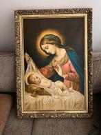 Prachtig groot schilderij, Maria met het kindjeJezus, Ophalen