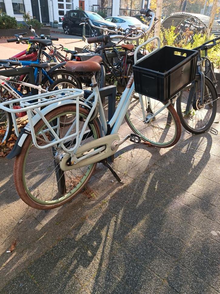 Gazelle Transportfiets - Gebruikt, Fietsen en Brommers, Fietsen | Dames | Omafietsen, Gebruikt, 53 tot 56 cm, Handrem, Versnellingen