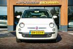 Fiat 500 1.2 Lounge Panoramadak Climate Control, Auto's, Voorwielaandrijving, Electronic Stability Program (ESP), Stof, Gebruikt