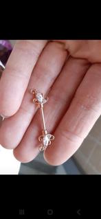 Tepelpiercing, Sieraden, Tassen en Uiterlijk, Piercings, Staal, Overige typen, Nieuw, Ophalen of Verzenden