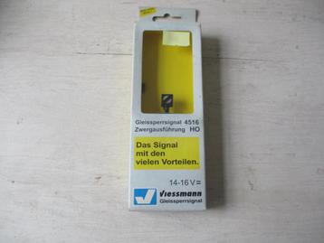  Viessmann Gleisspersignal Zwergausführung no 4516 beschikbaar voor biedingen