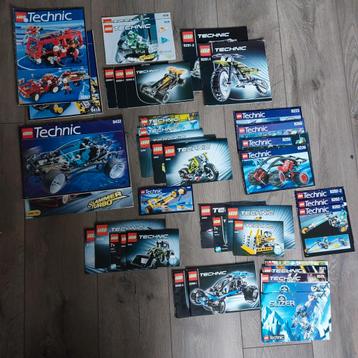 Heel veel lego vintage technic handleidingen beschikbaar voor biedingen