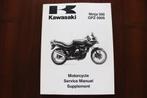 KAWASAKI NINJA 500 GPZ500 1994 - 2001 supplement handboek, Kawasaki