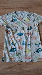 Shirt met vissen maat 146, Kinderen en Baby's, Ophalen of Verzenden, Gebruikt, Jongen of Meisje, Shirt of Longsleeve