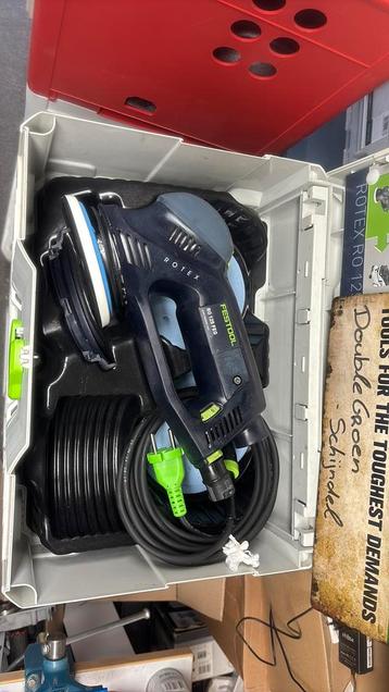 Festool Rotex 125 FEQ plus schuurpapier systainer inbegrepen beschikbaar voor biedingen