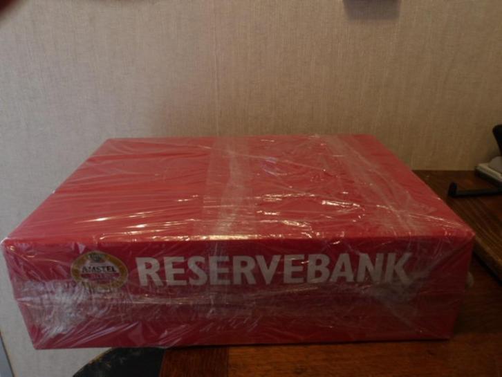 Amstel reservebank (nr.1), Verzamelen, Biermerken, Zo goed als nieuw, Overige typen, Amstel, Ophalen of Verzenden