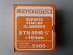 Nieten Bostich STCR-5019 - 10mm - Pak 5000 stuks - NIEUW, Ophalen of Verzenden, Nieuw, Minder dan 50 mm, Overige typen