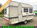Hobby De Luxe 350 RESTYLED INCL. LUIFEL ! Meeneemprijs !, Caravans en Kamperen, Caravans, Overige typen, Schokbreker, Hobby, Bedrijf
