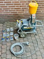 Verfspuit met tips verf spuiten verf pomp elektrisch, Ophalen, Gebruikt, Verfspuit of Verfpomp