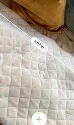 Mooie beige sofa beschermer, Beige, 150 tot 200 cm, 200 cm of meer, Ophalen of Verzenden