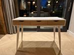Witte tafel met 3 laden - Zo goed als nieuw!, Huis en Inrichting, Ophalen, Zo goed als nieuw, Bureau