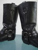 Tony Mora bikerboots zwart leer 37 | Gratis verzenden, Kleding | Dames, Schoenen, Hoge laarzen, Verzenden, Zwart, Zo goed als nieuw