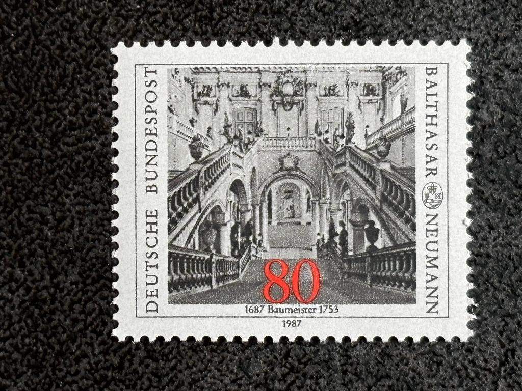 1987 BRD 2171 Balthasar Neumann, POSTFRIS, Ophalen of Verzenden, BRD, Postfris