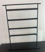 Oorbellenrek Zwart Metaal 21cm b/31cm h, Ophalen of Verzenden, Nieuw