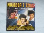 1 EURO OF GRATIS CD Number 1 stars 14 top hits, Ophalen of Verzenden, 1960 tot 1980, Zo goed als nieuw