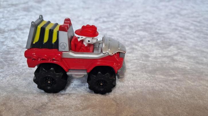 z.g.a.n Marshall True Metal auto, Paw Patrol, dino vallei, Kinderen en Baby's, Speelgoed | Speelgoedvoertuigen, Zo goed als nieuw