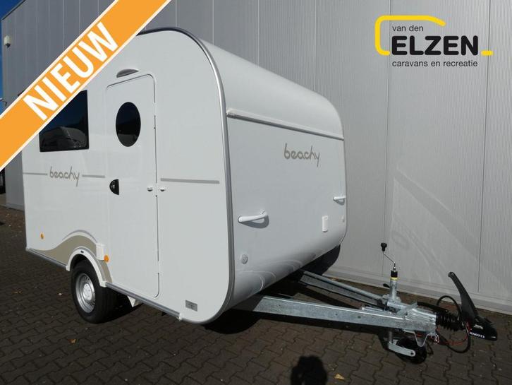 Hobby Beachy 360 actieprijs, Caravans en Kamperen, Caravans, Bedrijf, tot en met 3, 500 - 750 kg, Standaardzit, Hobby, Dwarsbed