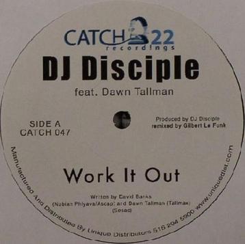 12" Maxi-Single (2006) DJ DISCIPLE - Work it Out beschikbaar voor biedingen