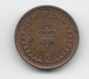 Verenigd Koninkrijk ½ new penny 1980 KM# 914 beschikbaar voor biedingen