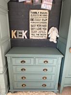 Brocante ladekast/commode Claire, Ophalen of Verzenden, Zo goed als nieuw, 50 tot 70 cm, 90 tot 105 cm