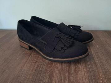 Graceland Zwarte Instappers met Kwastjes - Maat 39 beschikbaar voor biedingen