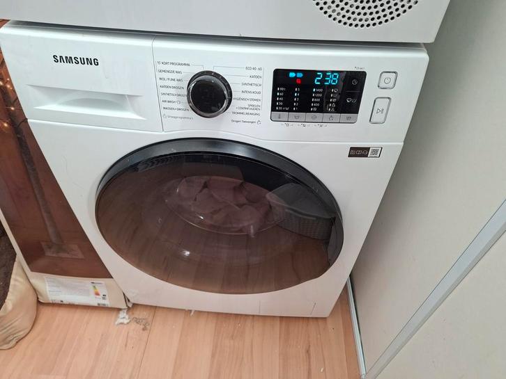 Samsung Wasmachine/Droger Combinatie - 3 jaar oud, Witgoed en Apparatuur, Wasmachines, Gebruikt, Voorlader, 6 tot 8 kg, 85 tot 90 cm