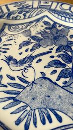 Gien OISEAU BLEU ontbijtborden, Huis en Inrichting, Ophalen of Verzenden, Zo goed als nieuw, Bord(en), Overige stijlen