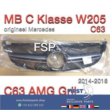 W205 C63 AMG Gril origineel Mercedes C Klasse 2014-2018 C 63 beschikbaar voor biedingen