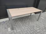 Zwaar degelijk groot bureau 180 x 80 en Ladeblok. Samas, Ophalen, Gebruikt