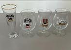 4x Limited edition DUVEL wapenglazen, Verzamelen, Biermerken, Ophalen of Verzenden, Zo goed als nieuw, Glas of Glazen, Duvel