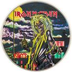 Iron Maiden Killers 1oz silver coin Cook Islands 2024 zilver, Ophalen of Verzenden, Losse munt, Zilver